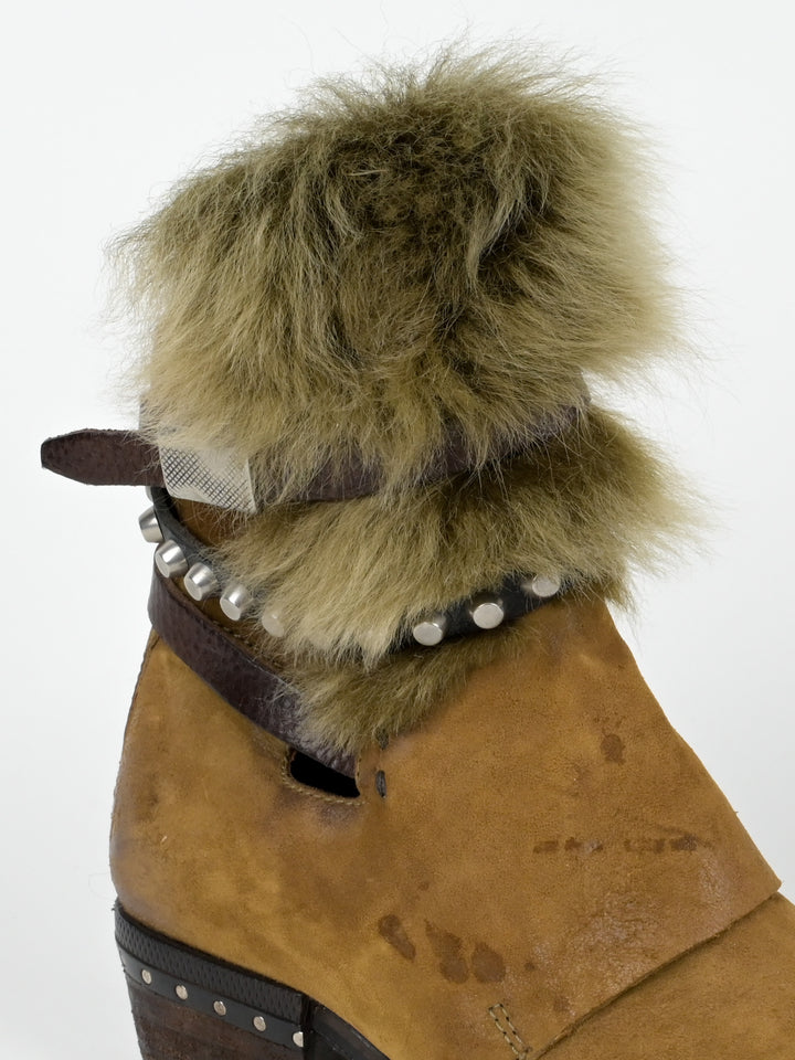 Chester Senape Jungle Fur Boots