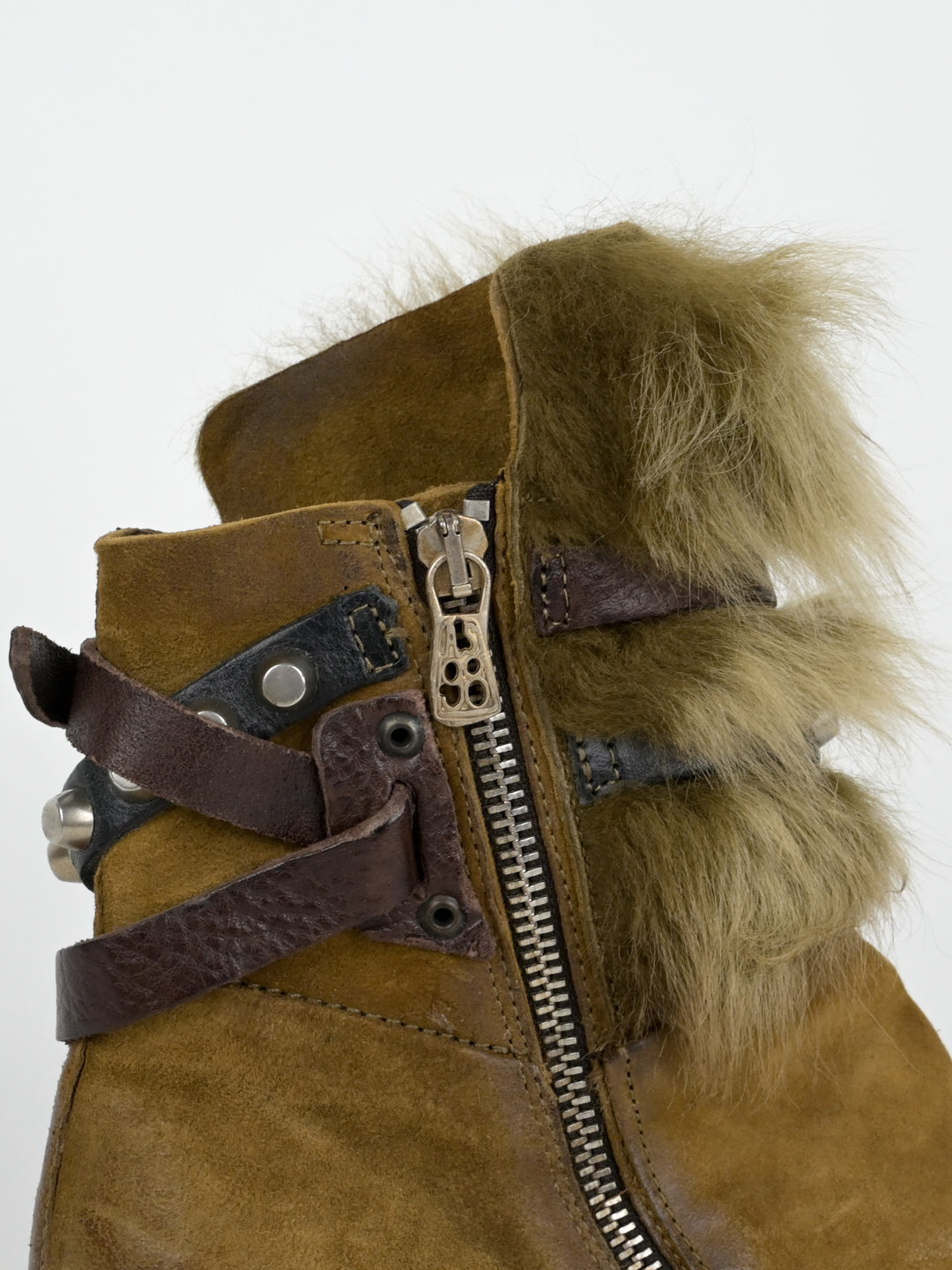 Chester Senape Jungle Fur Boots
