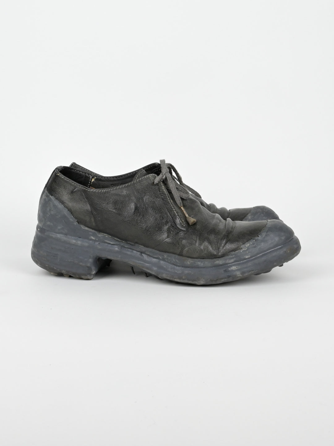 One Piece Kangaroo Leather Drip Derby