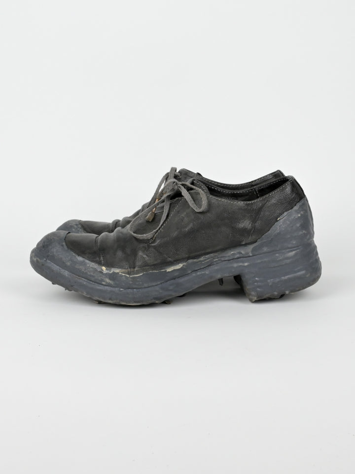 One Piece Kangaroo Leather Drip Derby