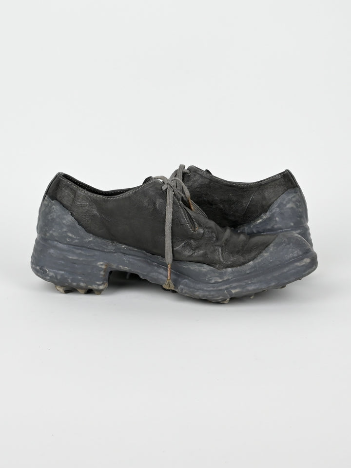 One Piece Kangaroo Leather Drip Derby