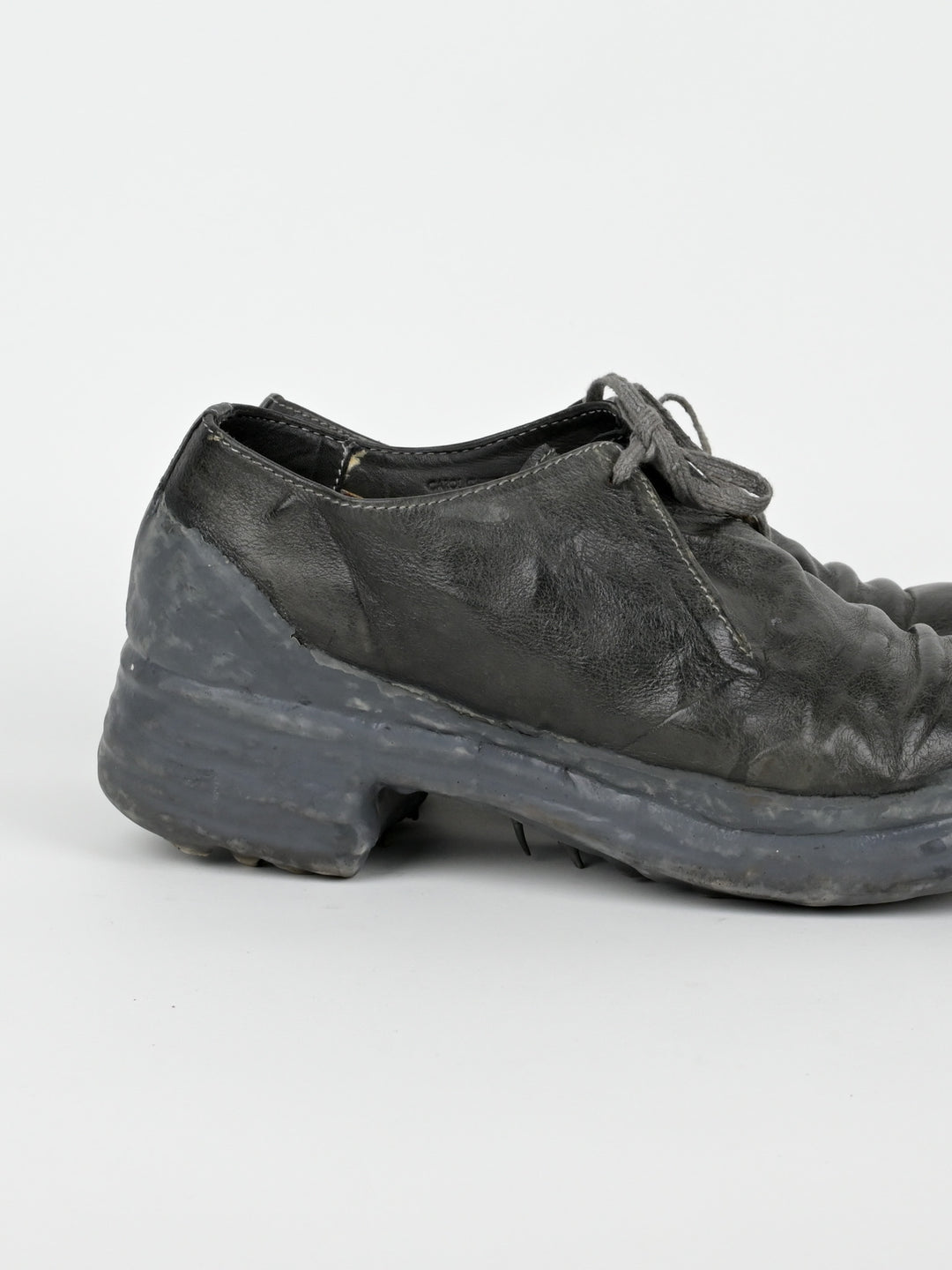 One Piece Kangaroo Leather Drip Derby