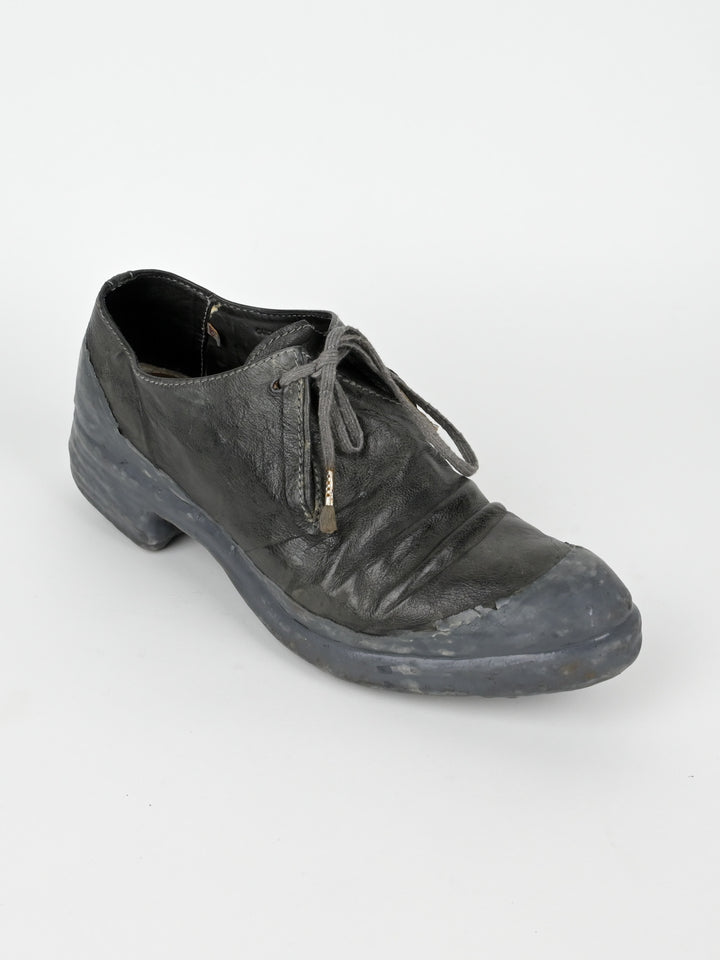 One Piece Kangaroo Leather Drip Derby