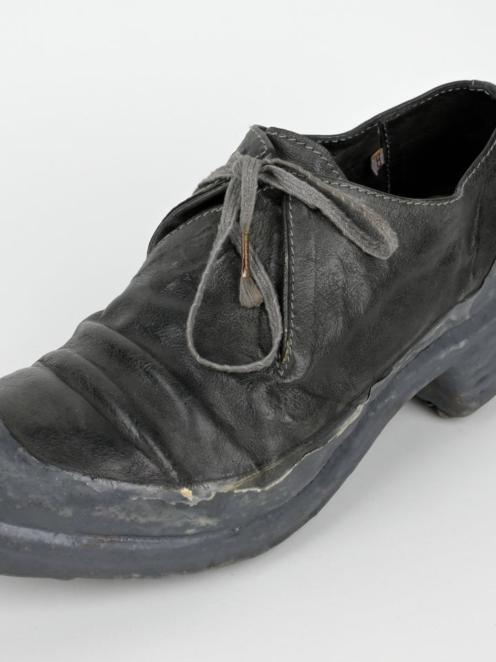 One Piece Kangaroo Leather Drip Derby