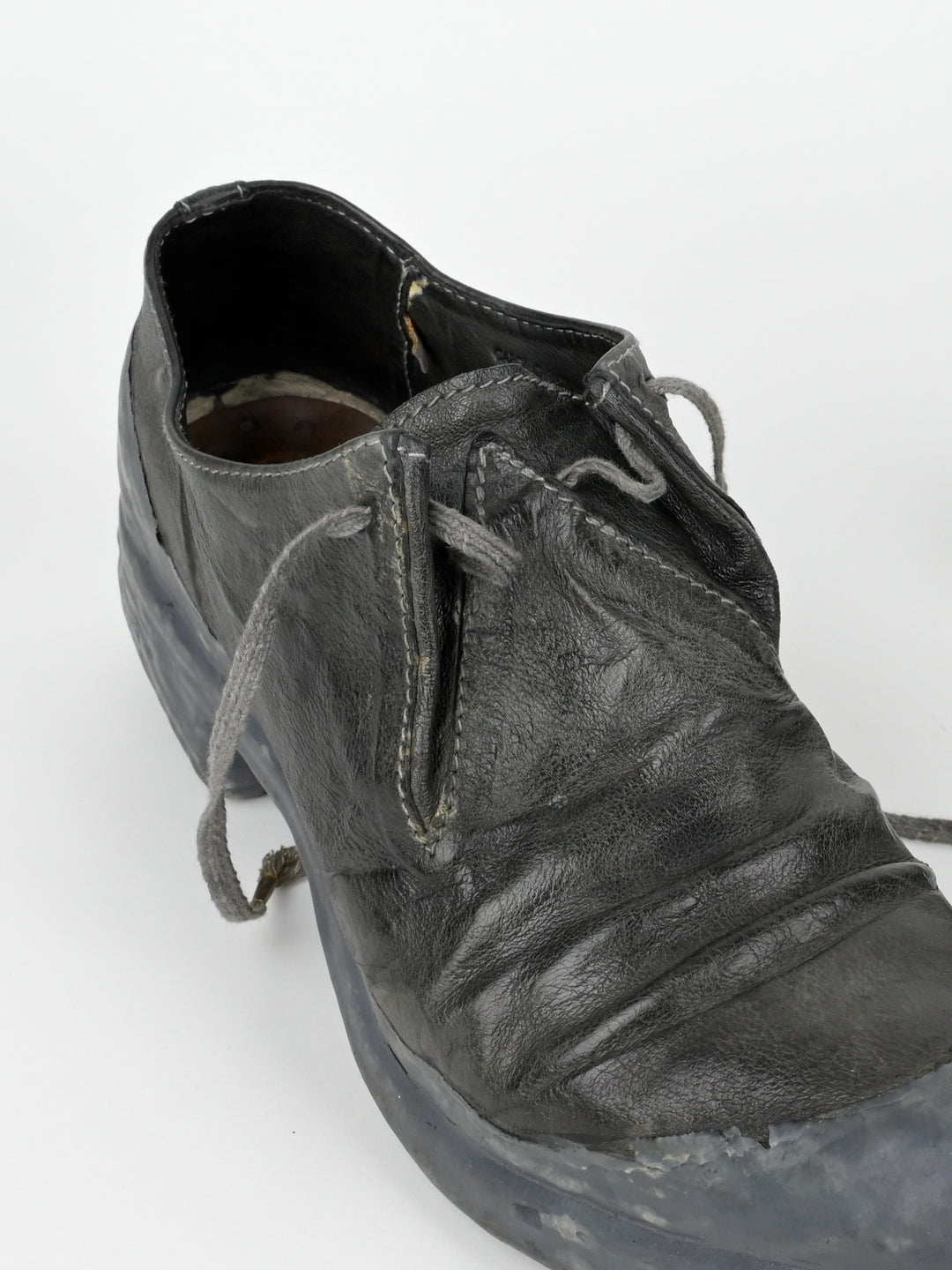 One Piece Kangaroo Leather Drip Derby