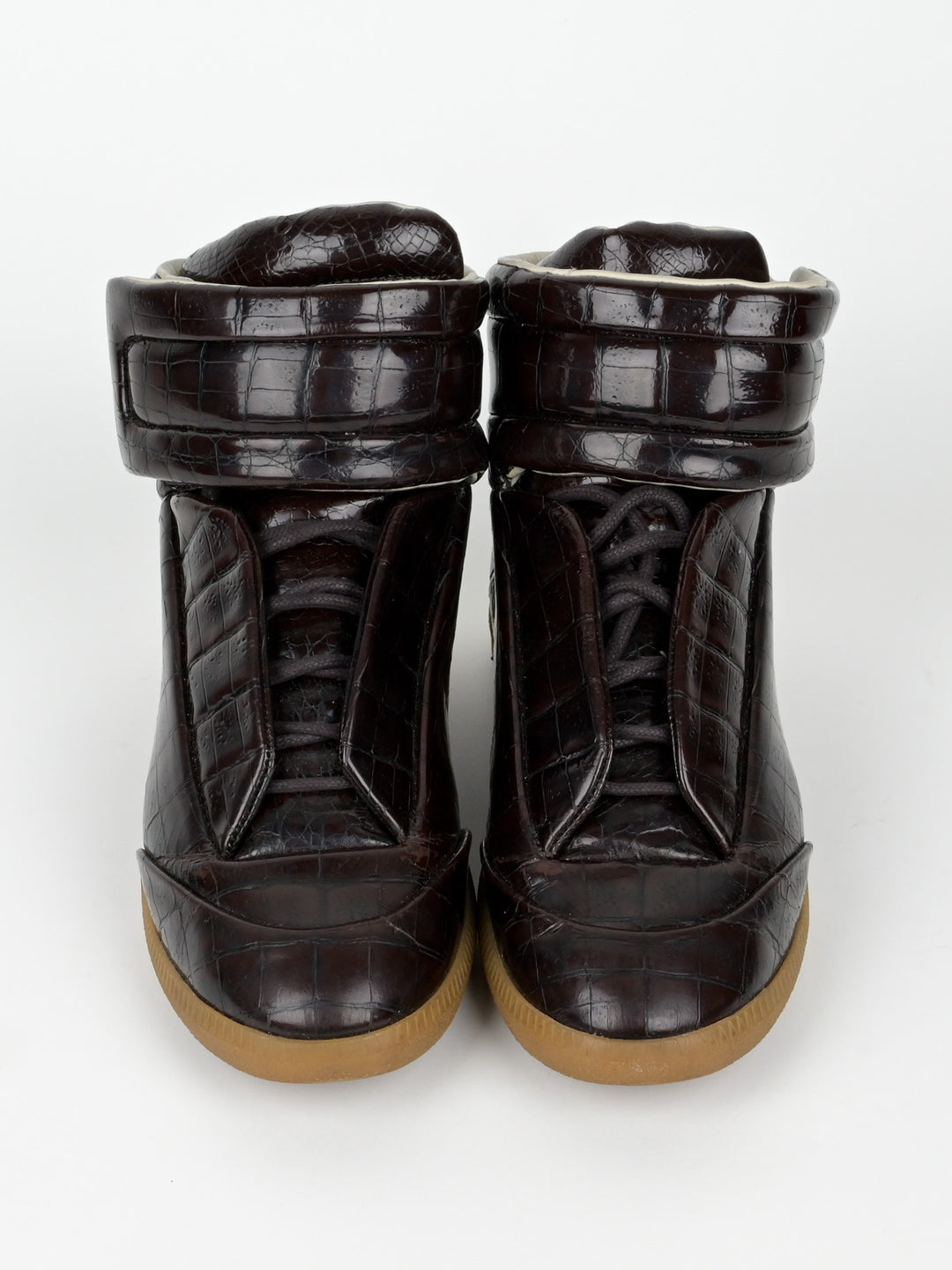 Stamped Croc Leather Future High Top