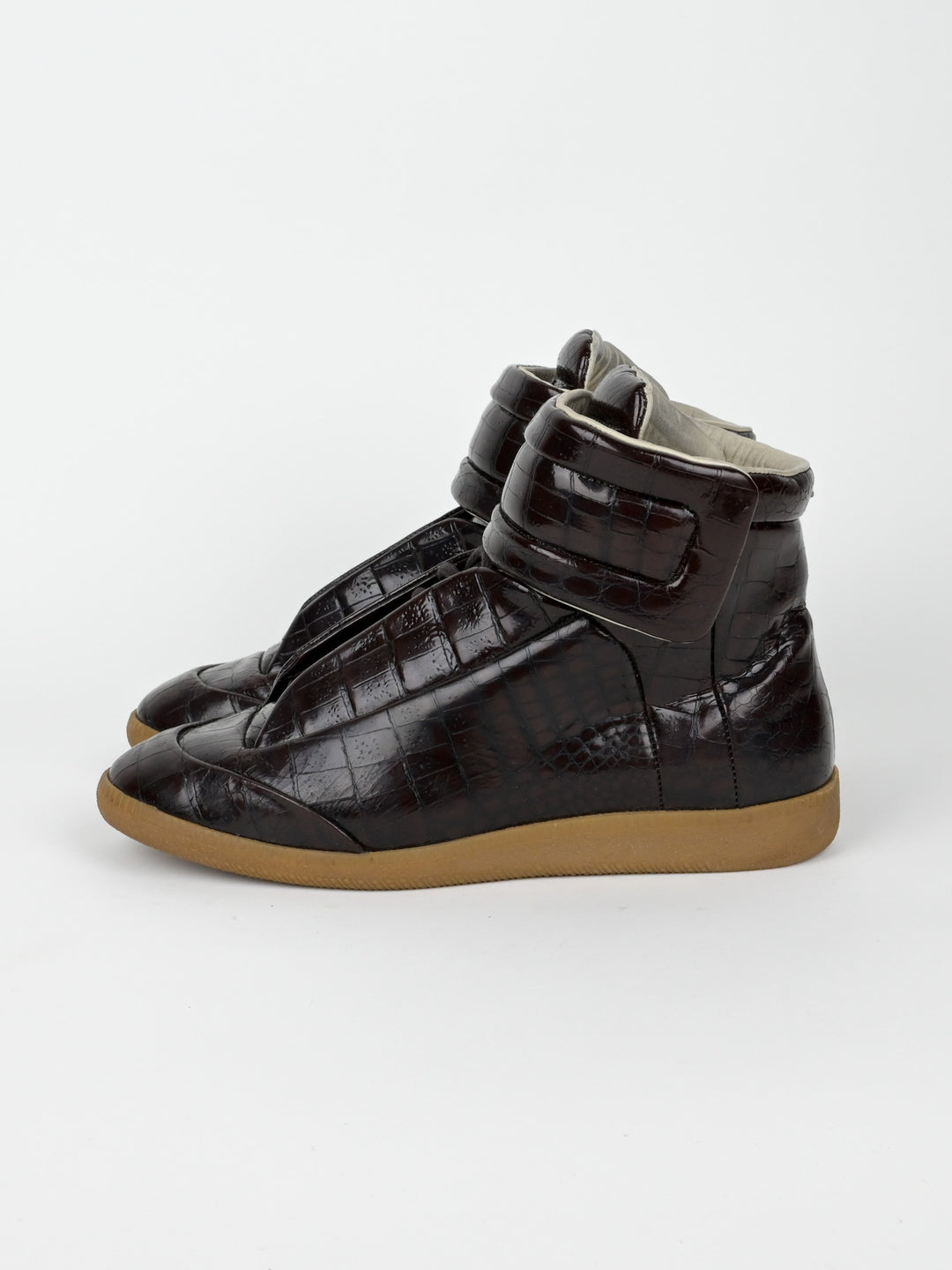 Stamped Croc Leather Future High Top