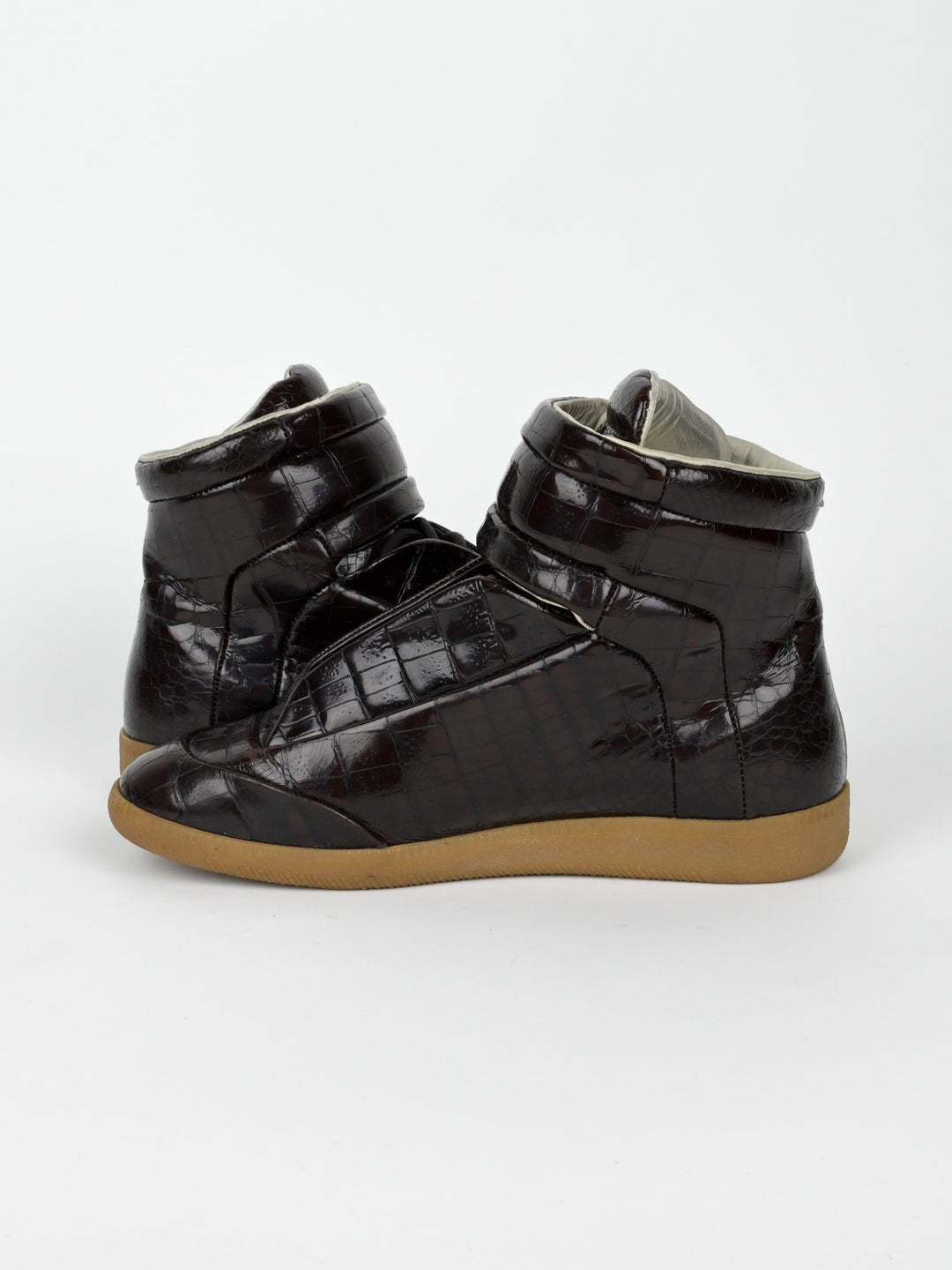 Stamped Croc Leather Future High Top