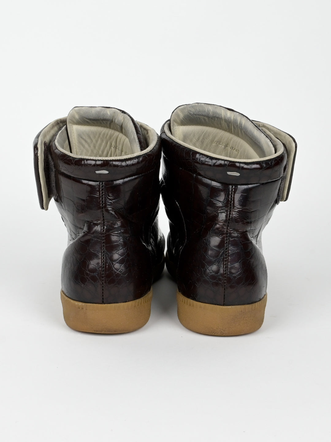 Stamped Croc Leather Future High Top