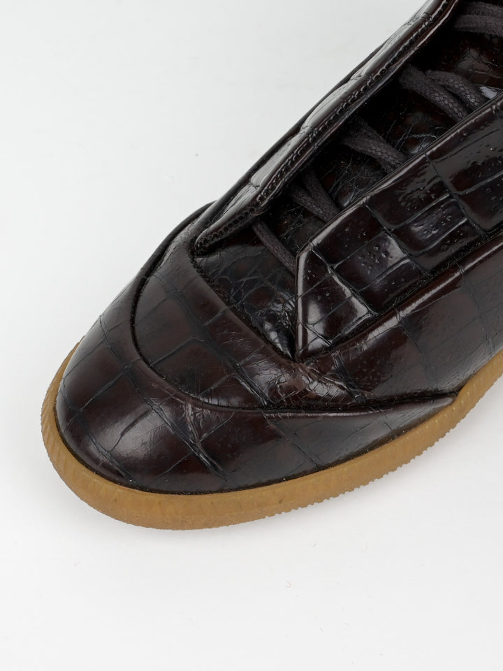 Stamped Croc Leather Future High Top