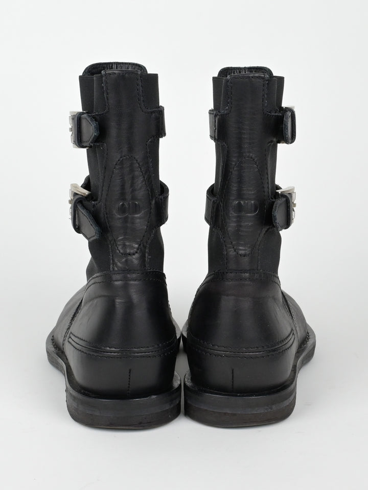 AW04 VOTC Double Buckle Boots