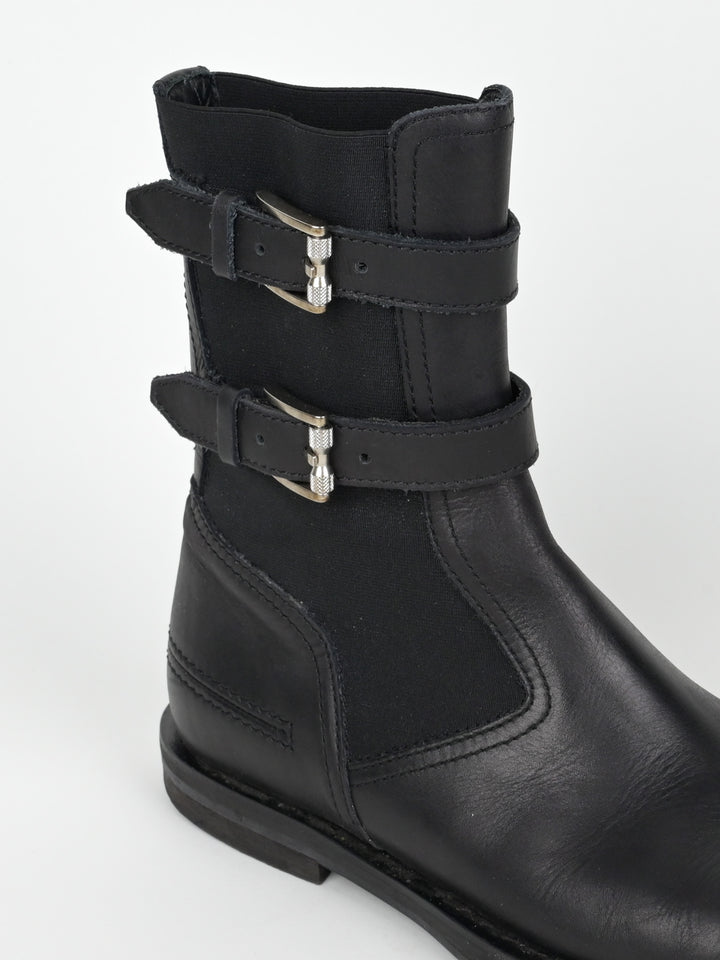 AW04 VOTC Double Buckle Boots