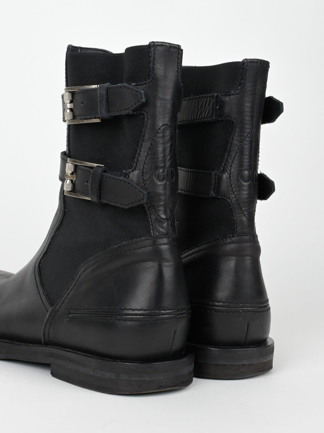 AW04 VOTC Double Buckle Boots