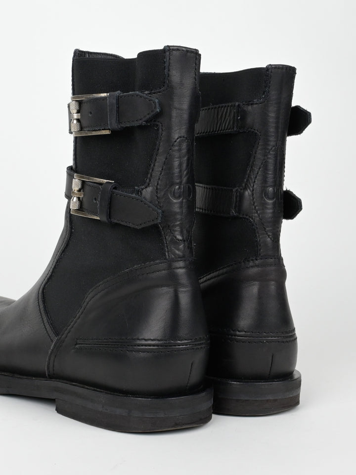 AW04 VOTC Double Buckle Boots