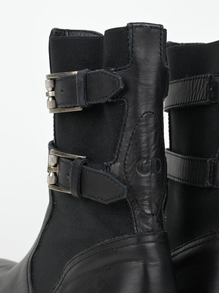 AW04 VOTC Double Buckle Boots