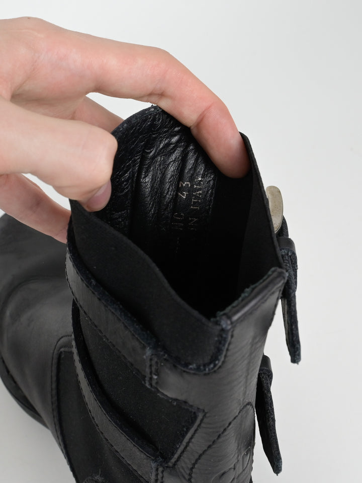 AW04 VOTC Double Buckle Boots