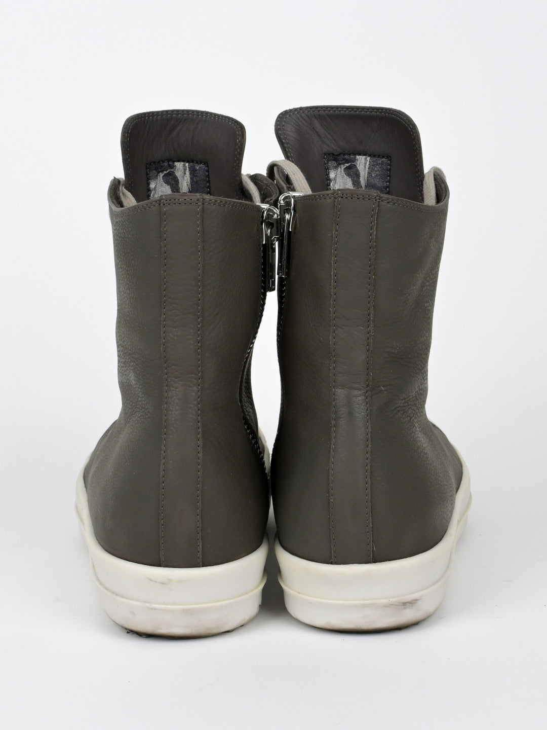 Dark Dust Leather High Top Ramones