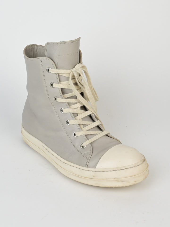 High Top Mainline Pearl Leather Ramones