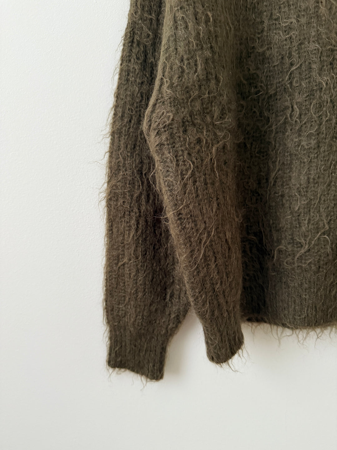 Wool Mohair Crew Sweater