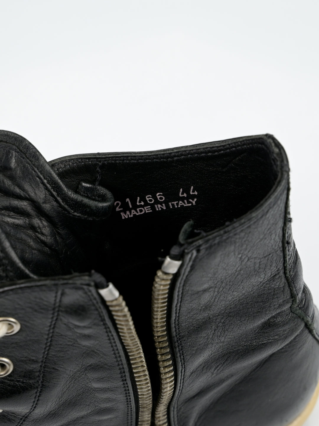 Mainline Leather High Top Ramones