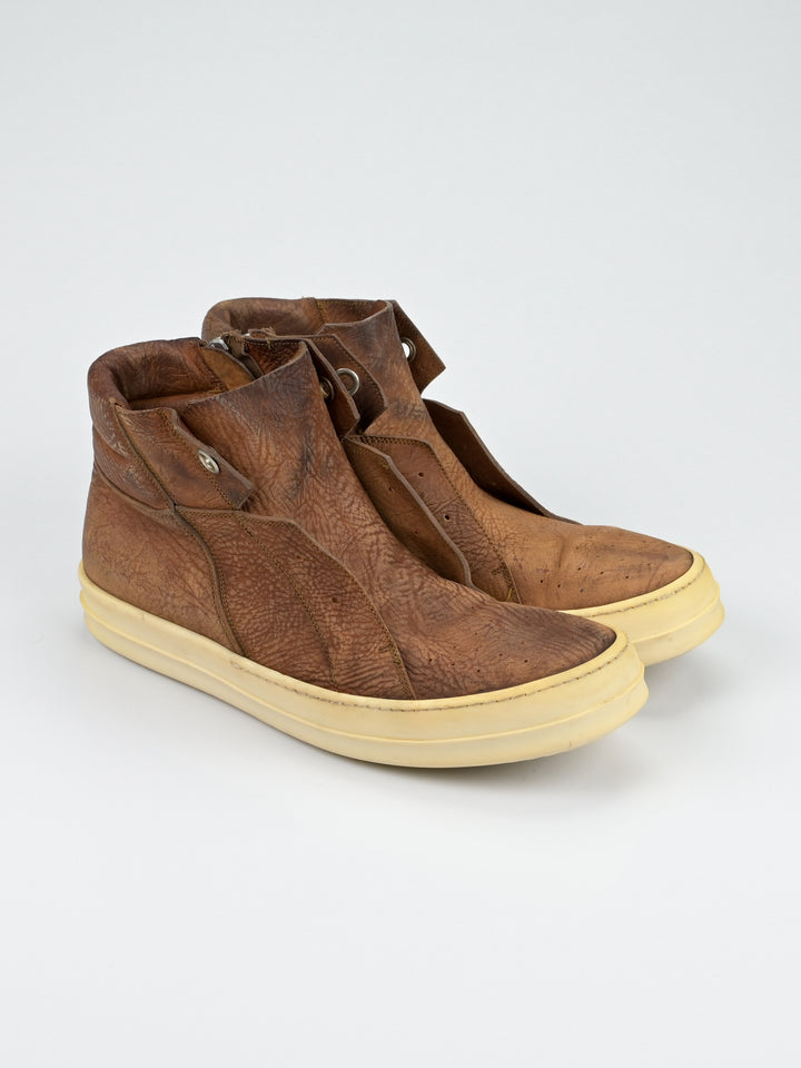 Grained Leather Island Dunks