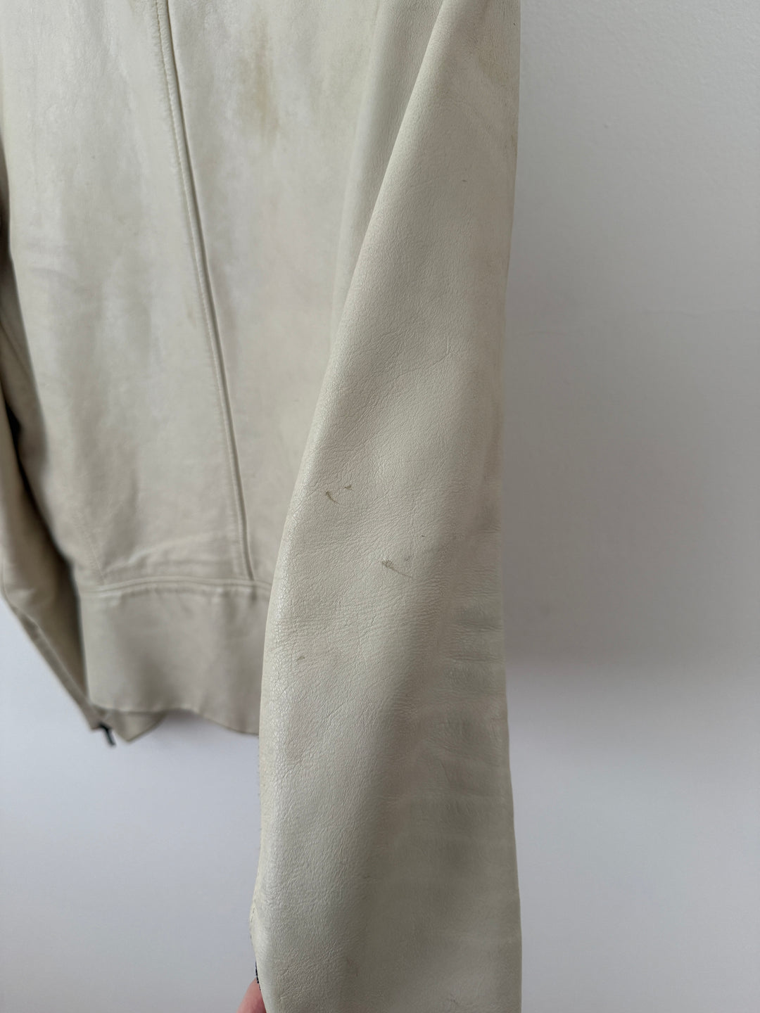 2013 5 Zip Leather Moto Jacket