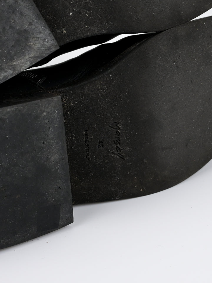 Facciata Square Toe Boots