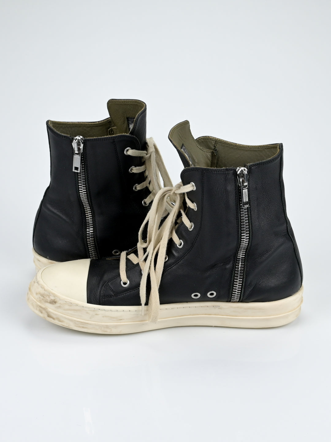 Mainline Leather High Top Ramones