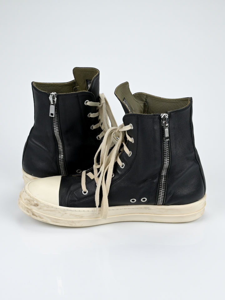 Mainline Leather High Top Ramones
