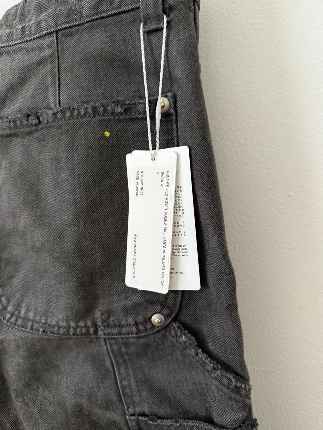 Gunther Destroyed Double-Knee Pants