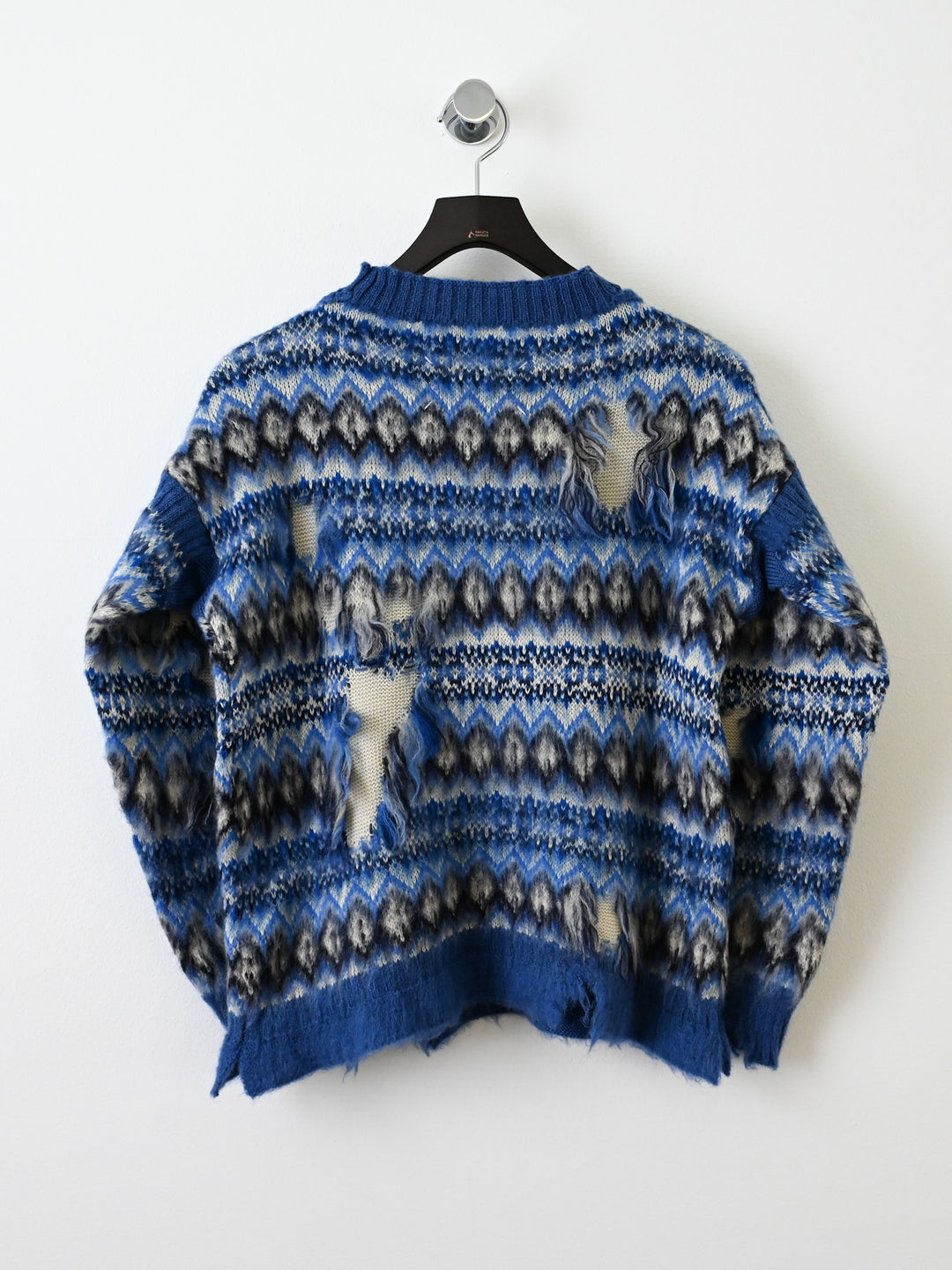 Intarsia Fair Aisle Wool Sweater