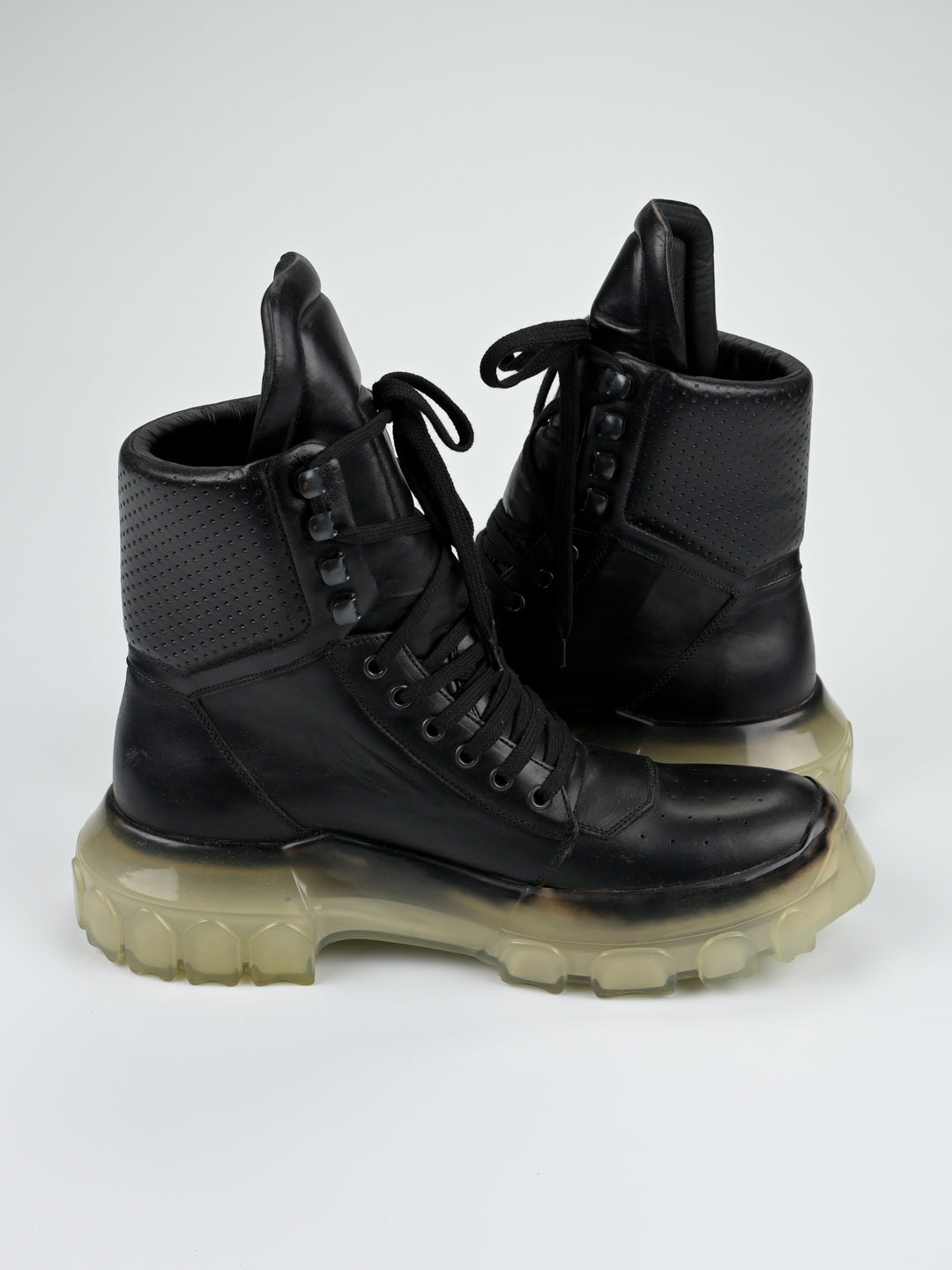 Tractor Boots Clear Sole