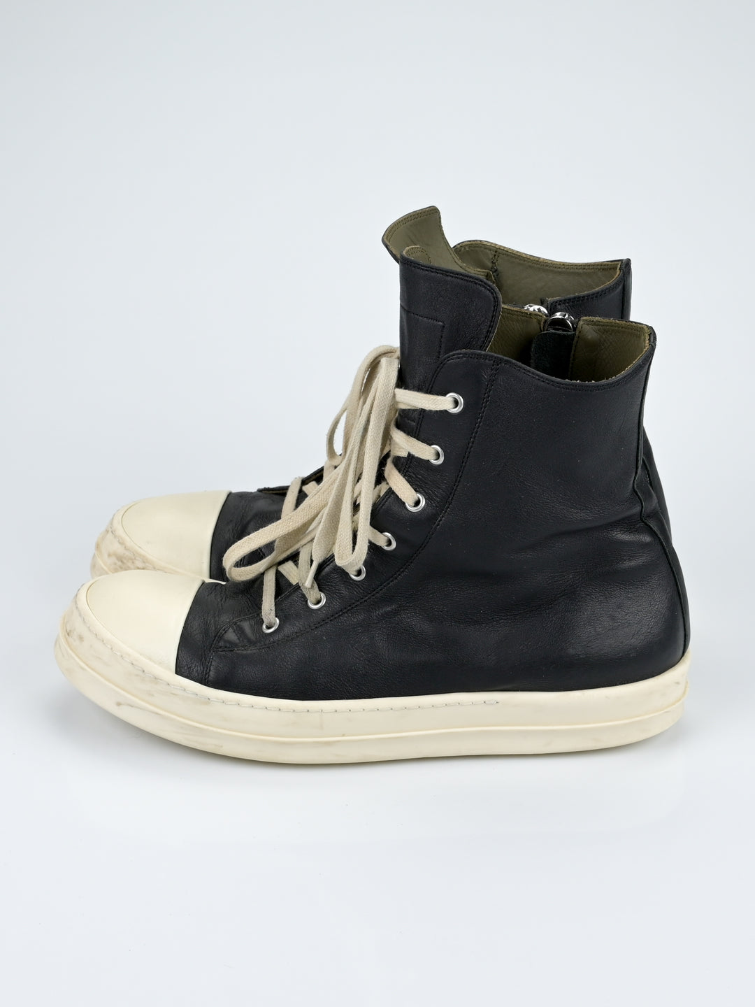 Mainline Leather High Top Ramones