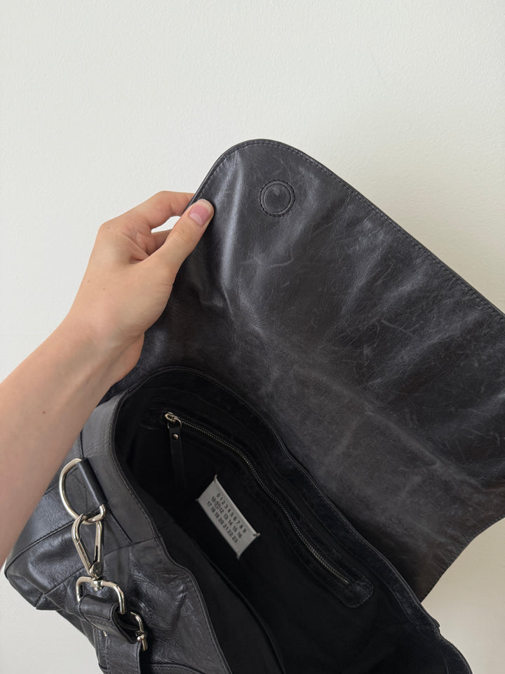 Leather Messenger Bag