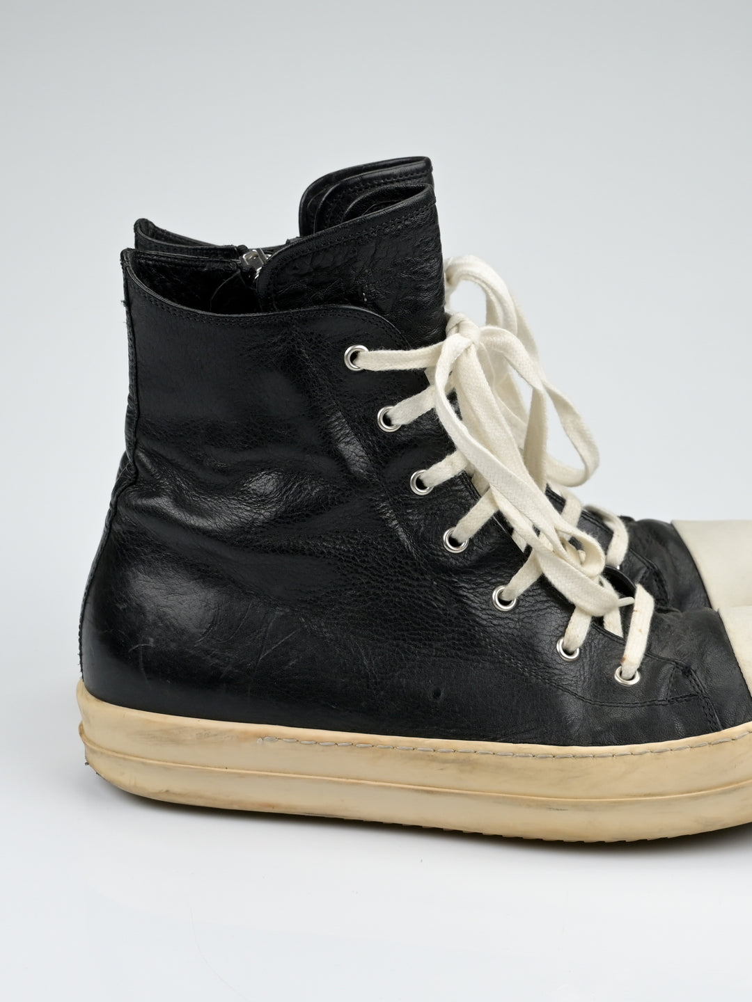 Mainline Leather High Top Ramones