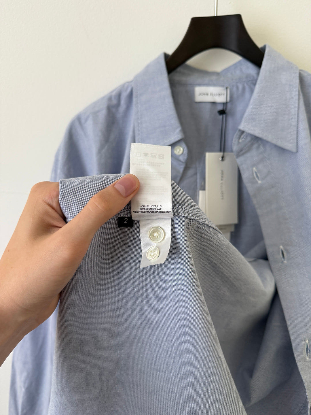 Oxford Cloak Button Up