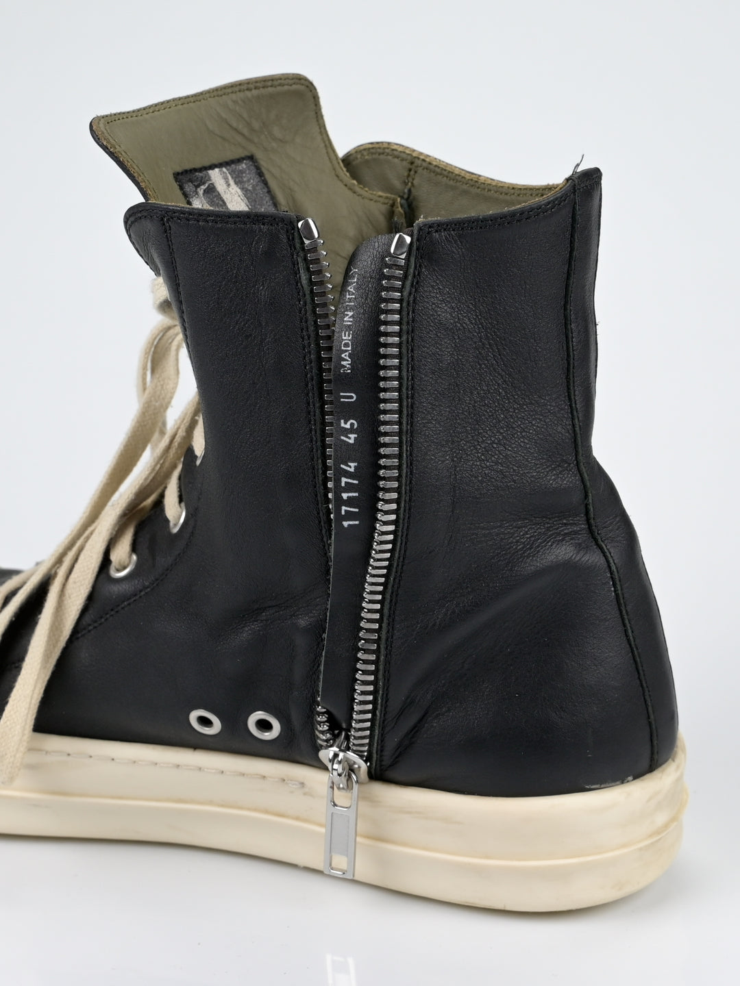 Mainline Leather High Top Ramones
