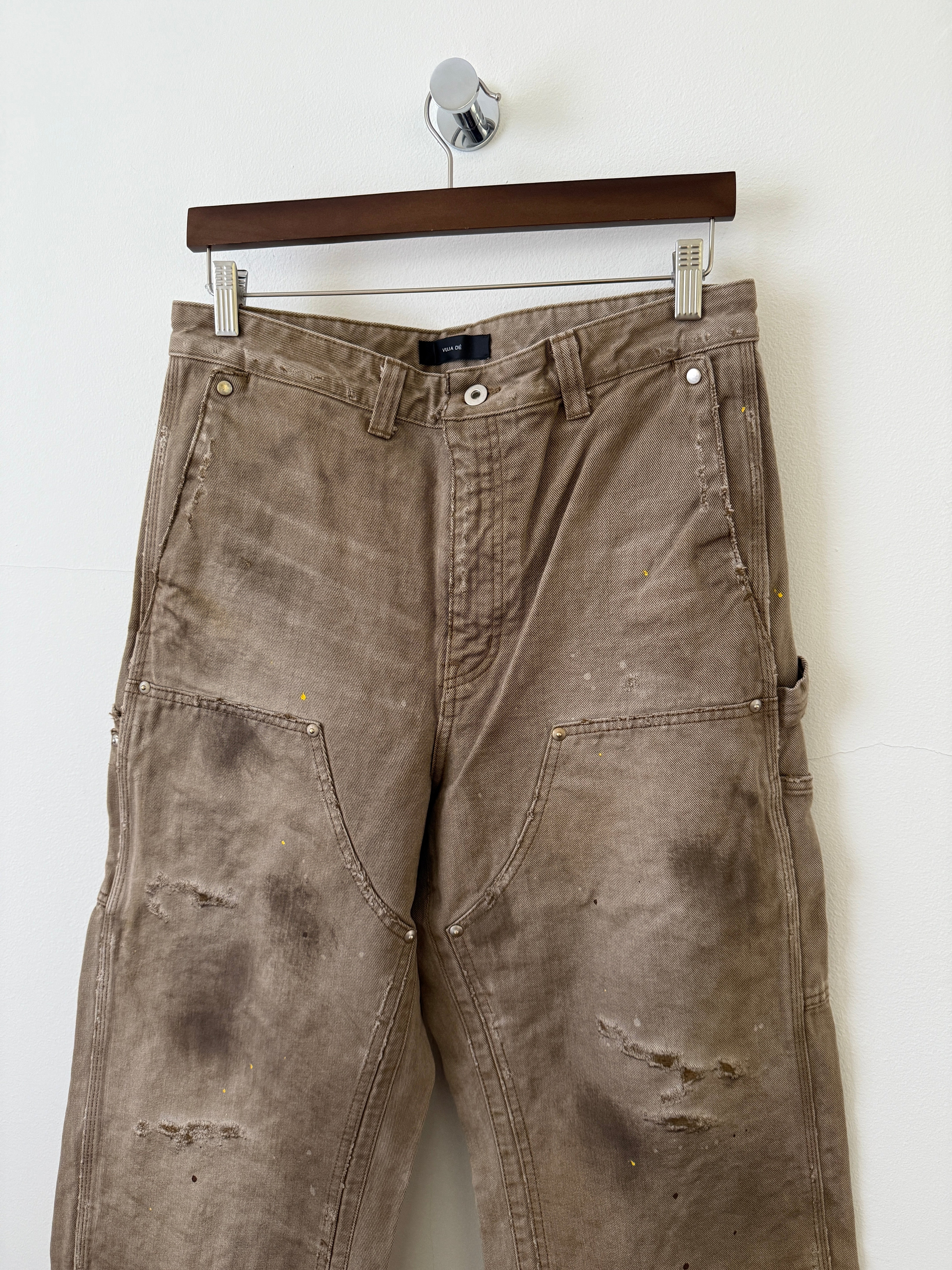 パンツ VujaDe GUNTHER DESTROYED DOUBLE-KNEE S Gunther Destroyed Double-Knee Pants – KALMANDCOLLECTED