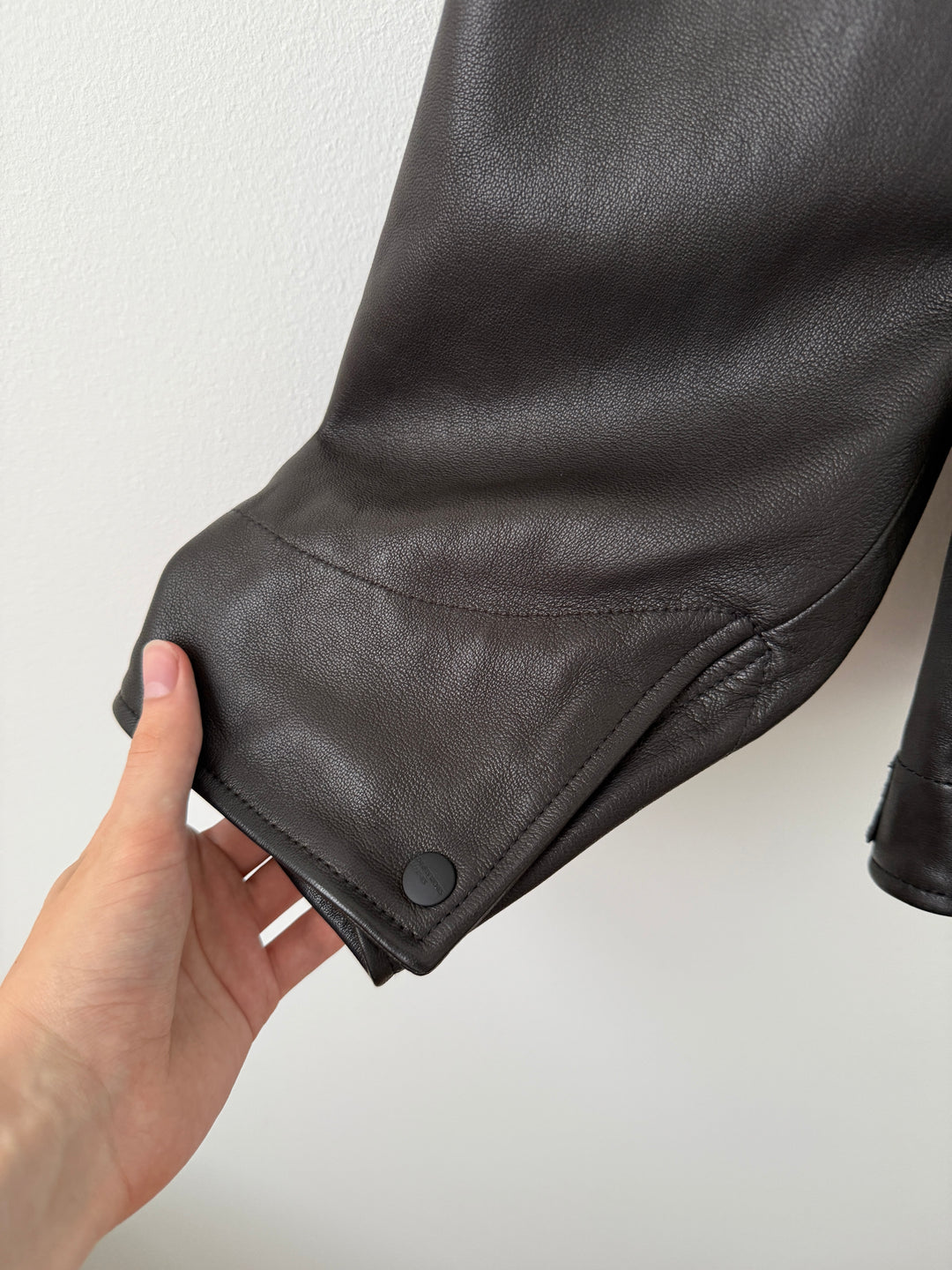 "Records" Leather Jacket