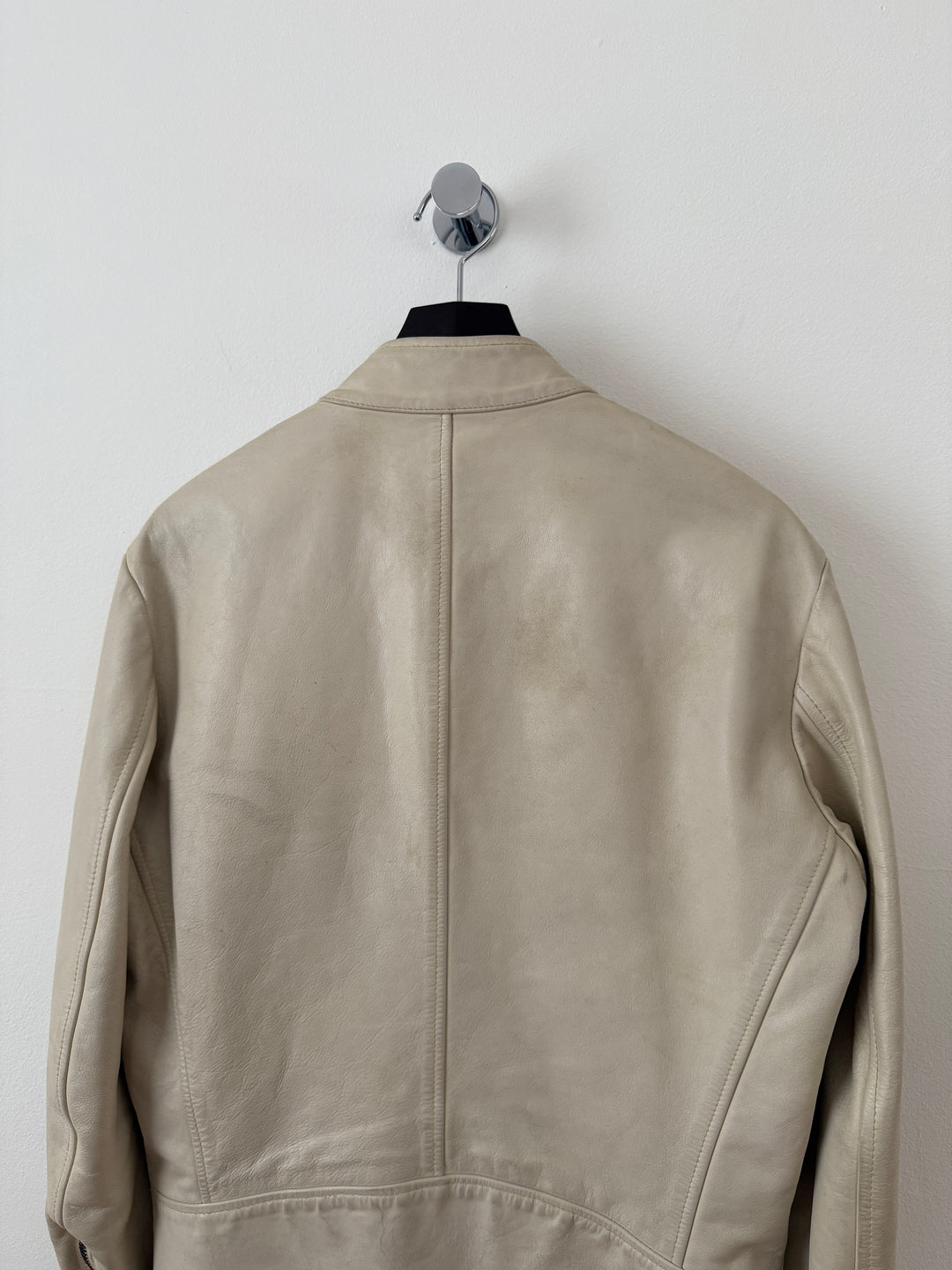 2013 5 Zip Leather Moto Jacket