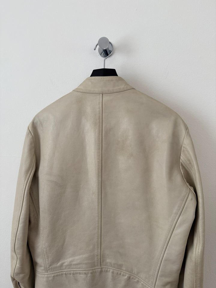 2013 5 Zip Leather Moto Jacket