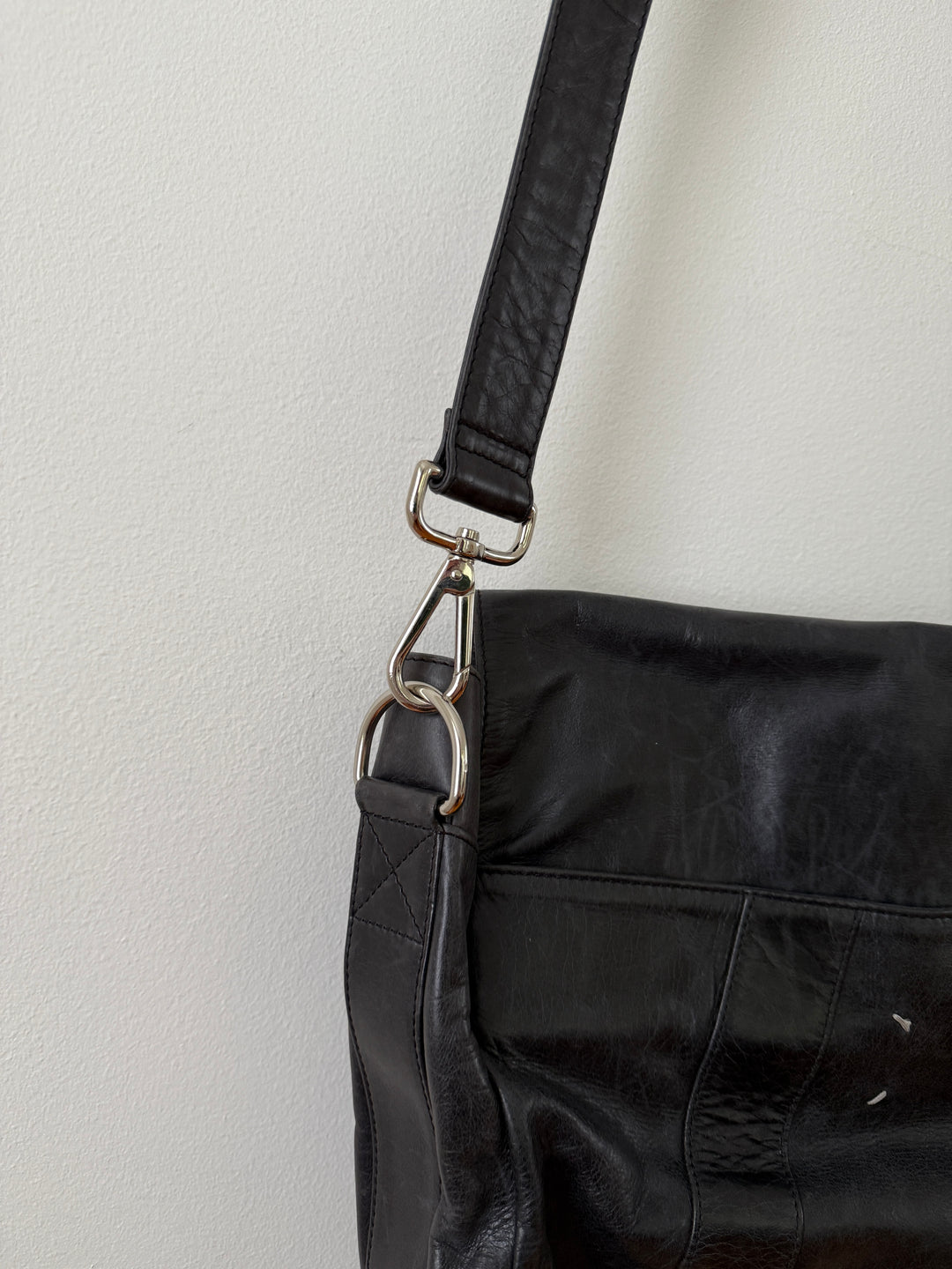 Leather Messenger Bag