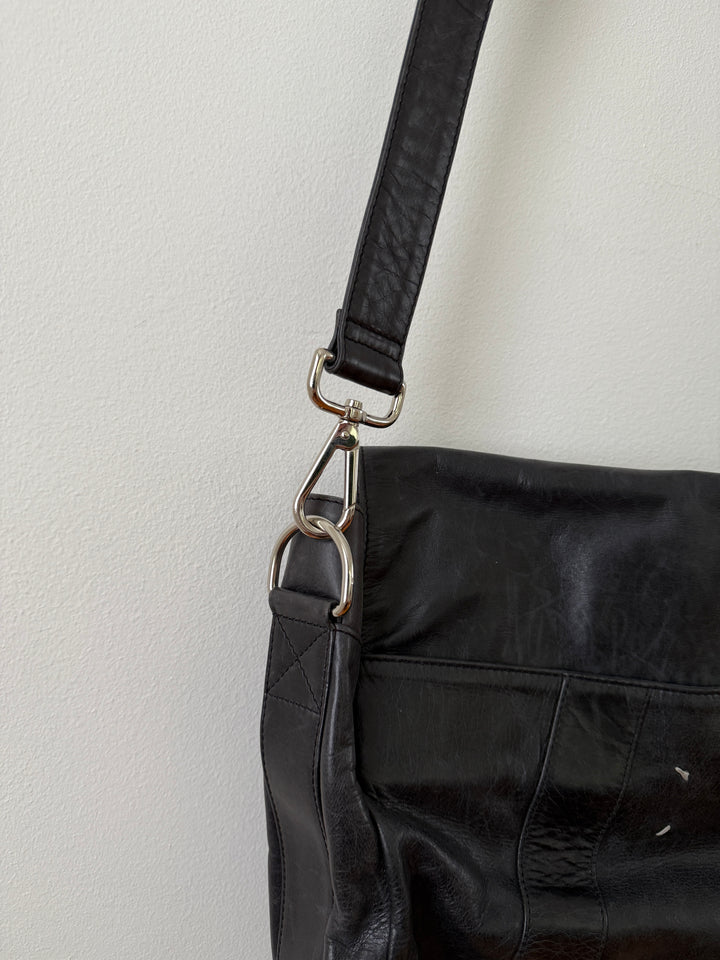Leather Messenger Bag