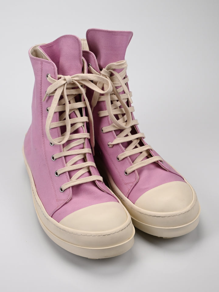 Pink Canvas Ramones