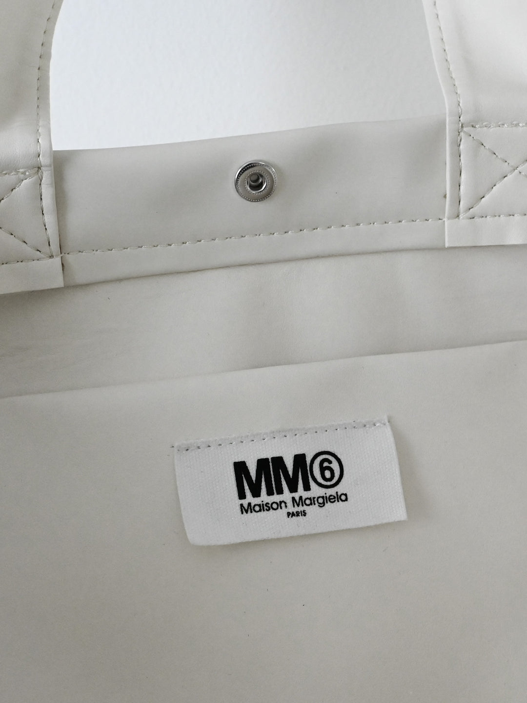 MM6 PVC Logo 6 Tote Bag