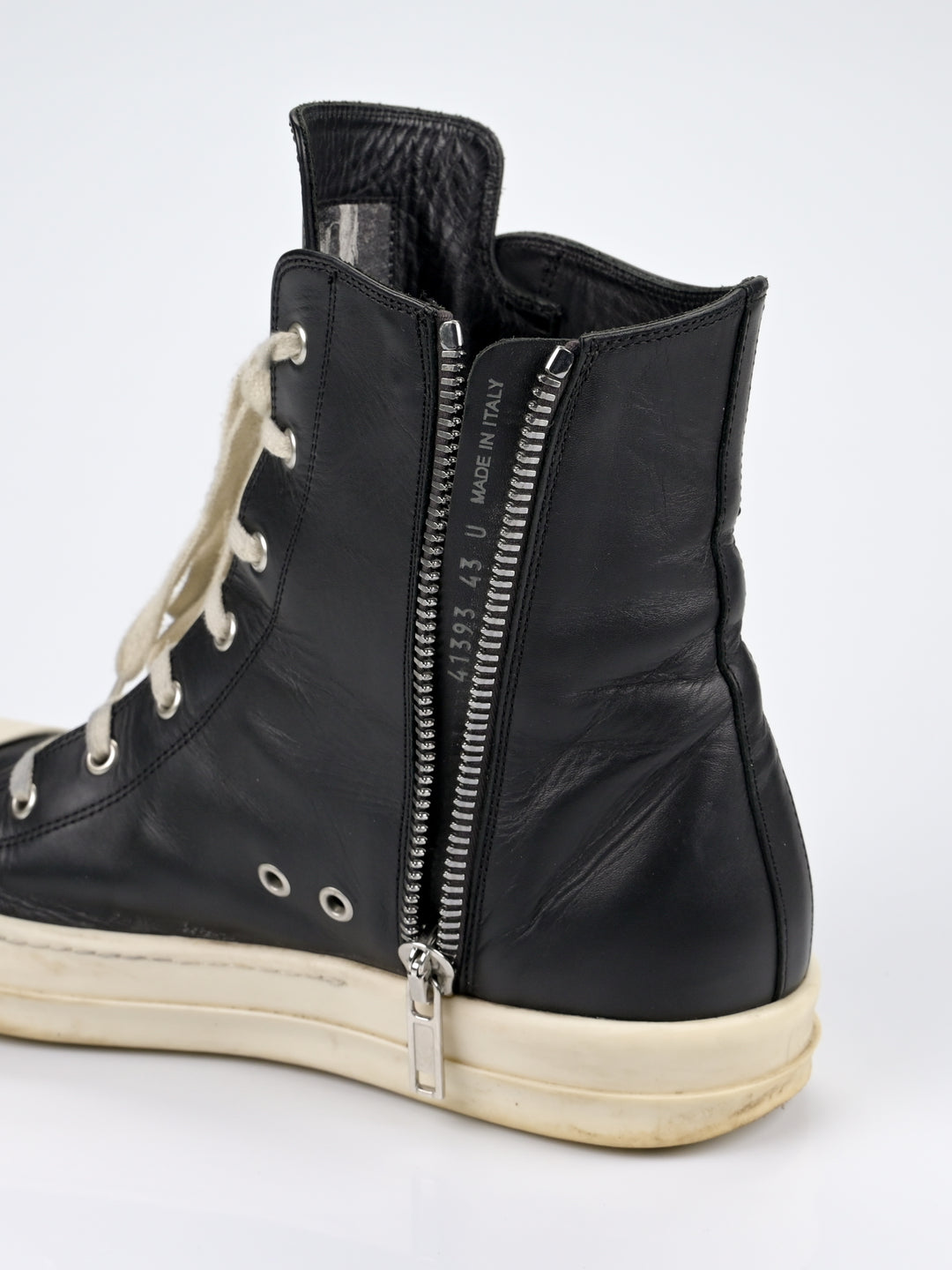 Mainline Leather High Top Ramones