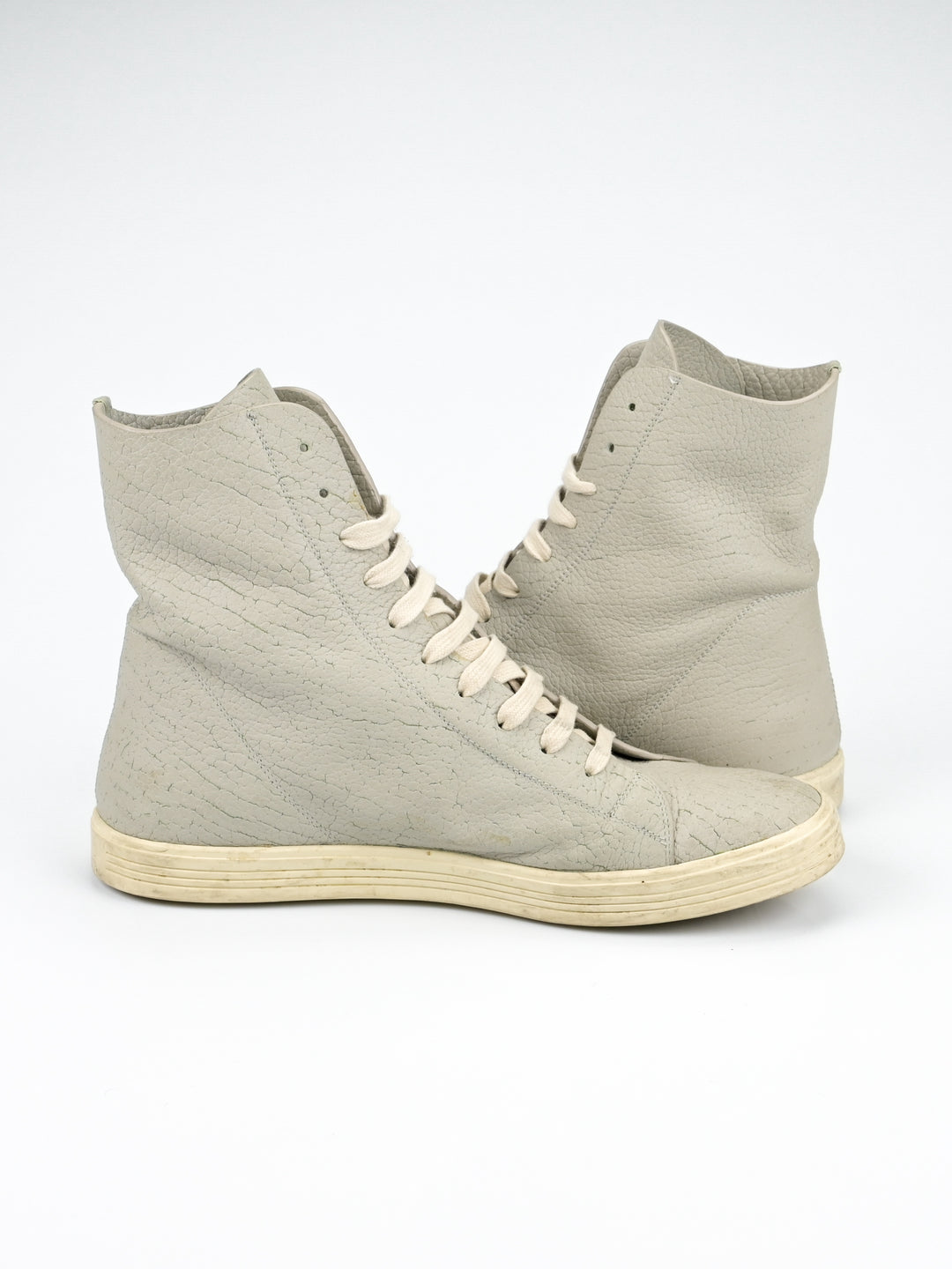Mastadon High Top Leather Sneakers