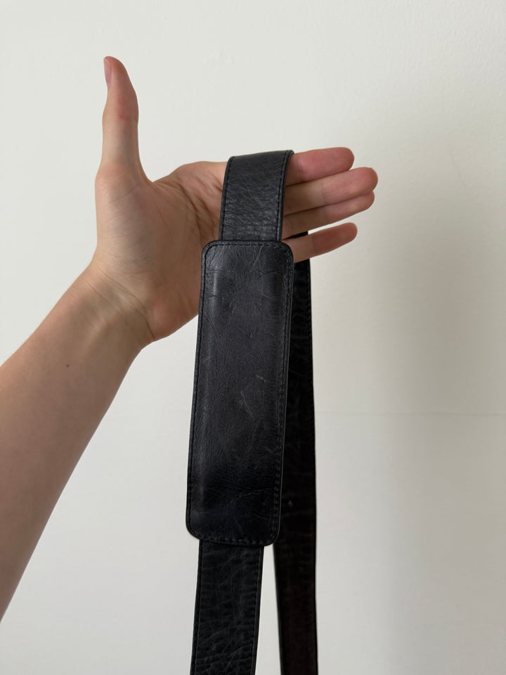 Leather Messenger Bag