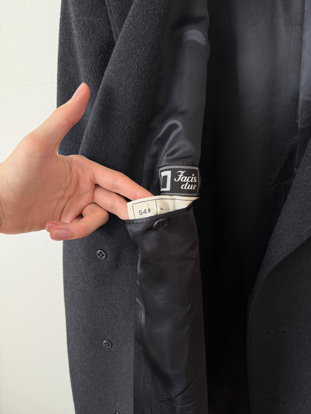 Facis Due Wool Overcoat