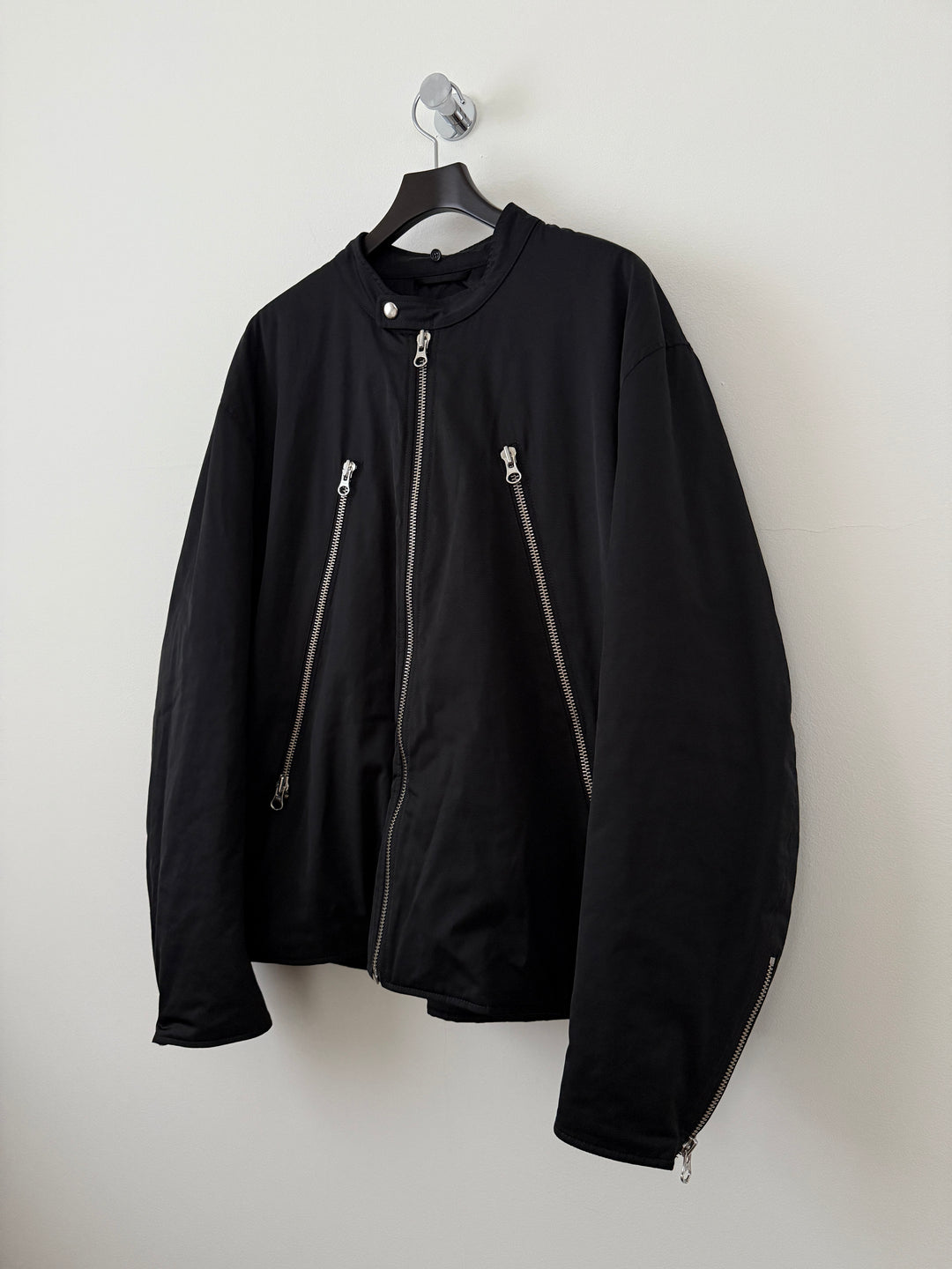 MM6 Hooded 5 Zip Bomber w/Scarf